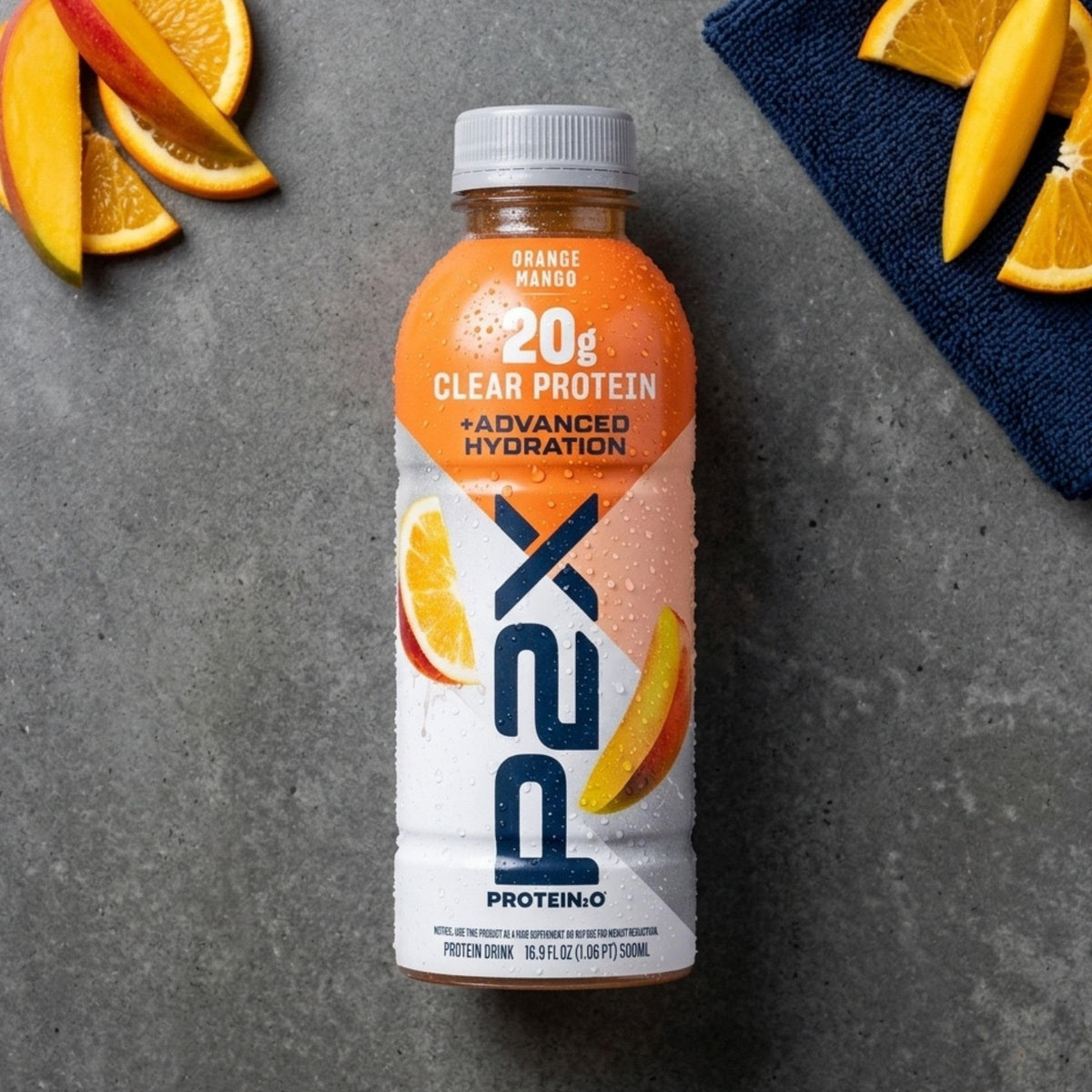 Protein2o P2X Advanced Hydration 20g Clear Protein Drink, 720mg of Electrolytes, 0g of Sugar - Post-Workout Recovery - 16.9 Fl Oz - 12 Count Mixed Berry