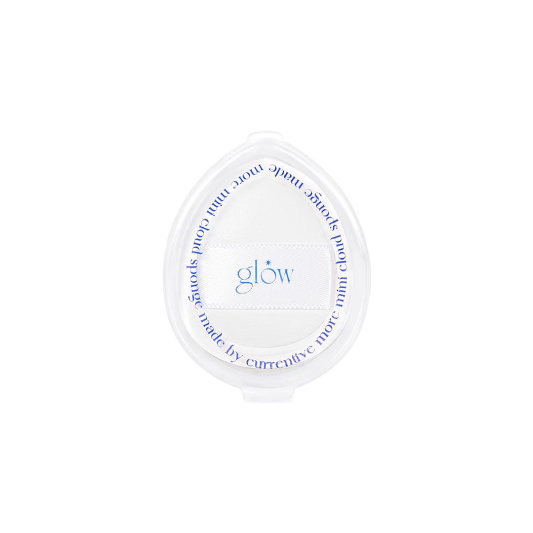 glow cloud sponge 3EA | featuring skin-friendly rubycell | puff-shaped sponge that effortlessly simplifies makeup application, perfect makeup sponge for quick and even application, 0.13 lbs