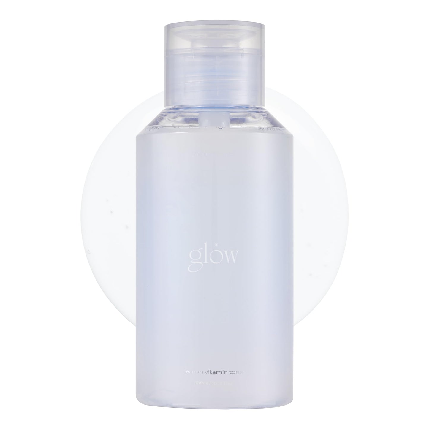 glow Lemon Vitamin Toner, Korean Skin Care, Hydrating with hyaluronic Acid, mild Exfoliation, Jeju Lemon Water for Refreshing deep‑Moisture, Highly Absorbent Formula, Cruelty‑Free, 10 fl oz