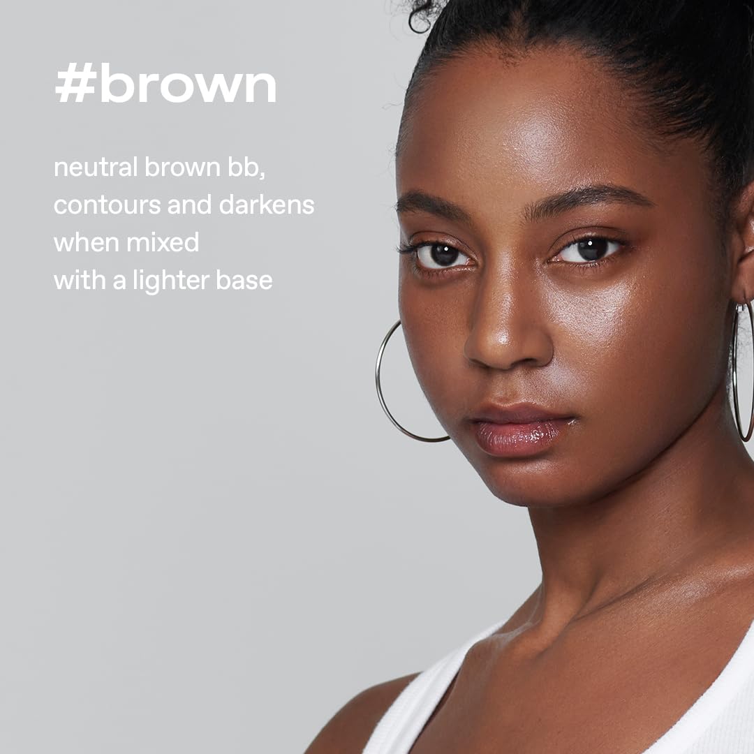 glow breathable blemish balm #one, medium-coverage bb cream & tinted moisturizer, skincare-like finish with green tea leaf water infusion, healthy radiant non-comedogenic, 1 fl oz