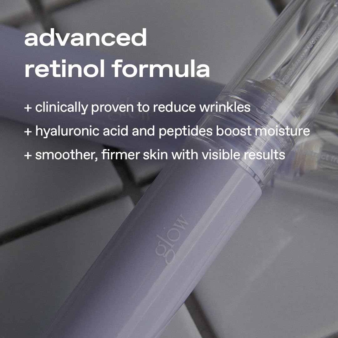 glow apple retinol eye cream | wrinkle‑improvement | rich ointment‑type with 0.1% pure retinol & 4th‑gen hpr | deep‑firming | antioxidant‑rich formula for revitalised radiance | 0.5 fl oz