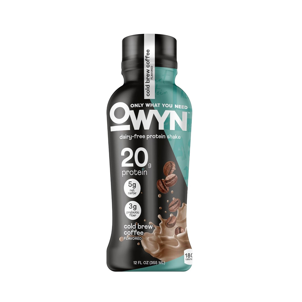 OWYN Only What You Need Dark Chocolate Flavored 20g Protein Shake, 12 Ct