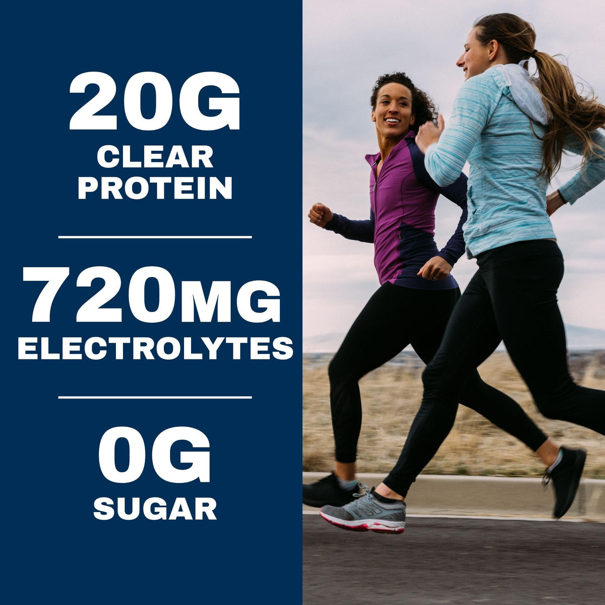 Protein2o P2X Advanced Hydration 20g Clear Protein Drink, 720mg of Electrolytes, 0g of Sugar - Post-Workout Recovery - 16.9 Fl Oz - 12 Count Mixed Berry