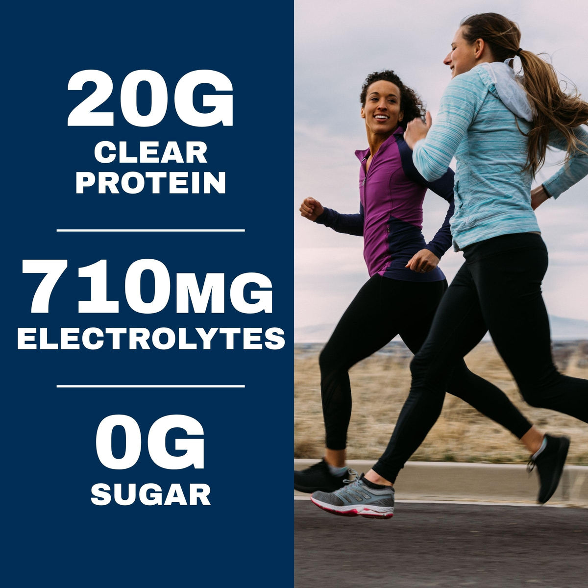 Protein2o P2X Advanced Hydration 20g Clear Protein Drink, 720mg of Electrolytes, 0g of Sugar - Post-Workout Recovery - 16.9 Fl Oz - 12 Count Mixed Berry