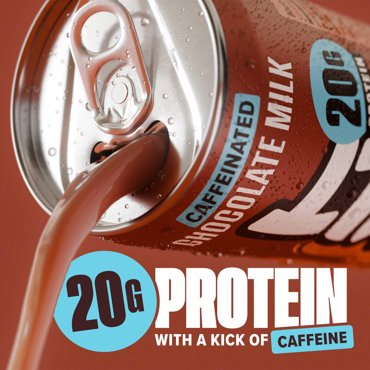 Spylt High Protein Cookies & Cream Milk with 60mg Caffeine & 20g Protein - 90 Calories, Ready to Drink, Sugar Free, Lactose Free Milk, Perfect for Workout Recovery & Afternoon Pick Me Up - 12 Count - Packaging May Vary