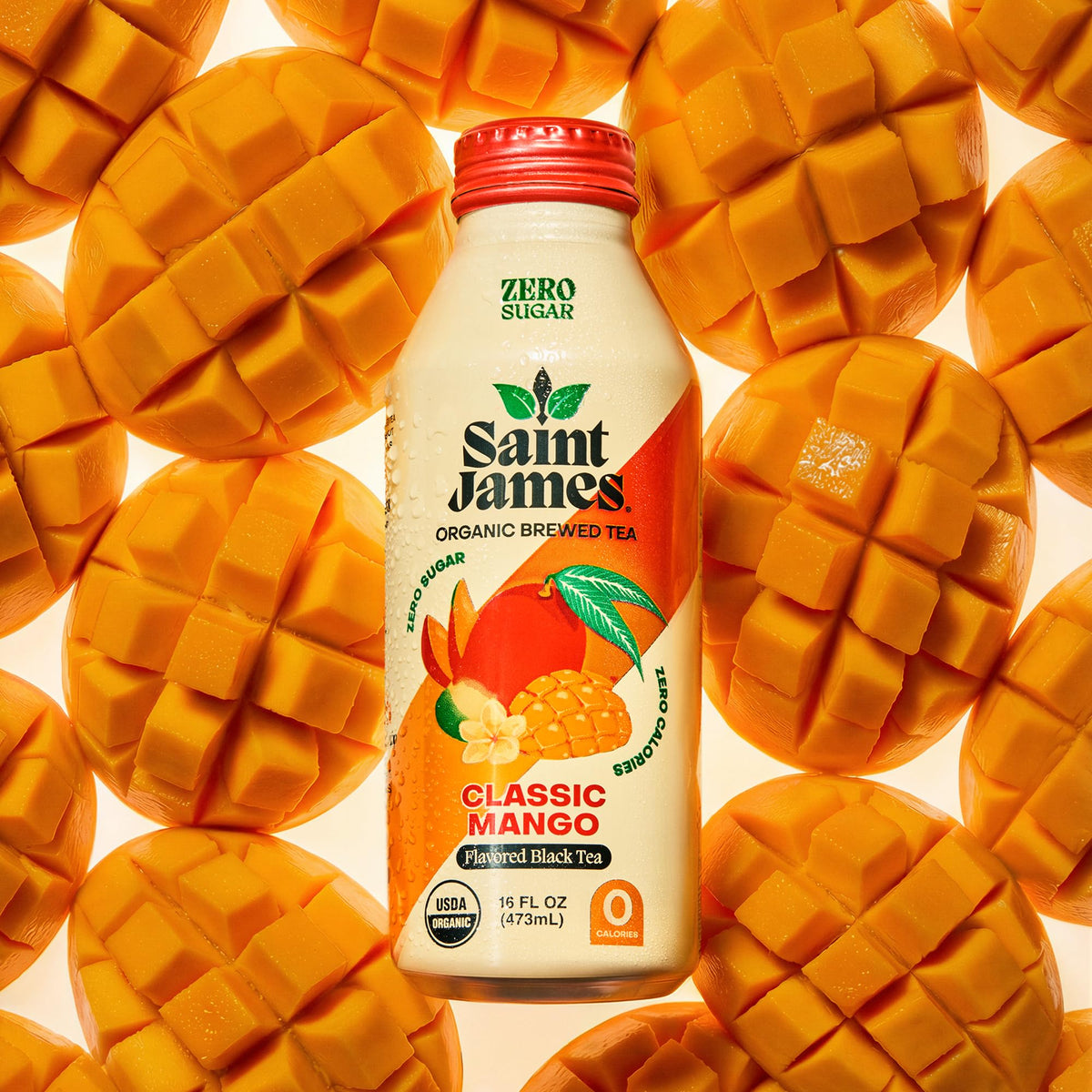 Saint James Iced Tea - Organic Tea, Party Variety Pack, 12 Pack