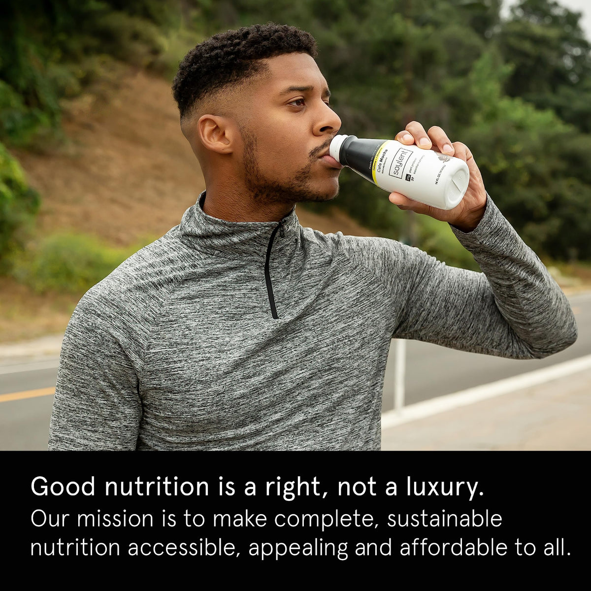Soylent Original Meal Replacement Shake, Ready-to-Drink Plant Based Protein Drink, Contains 20g Complete Vegan Protein and 1g Sugar, 14oz, 12 Pack
