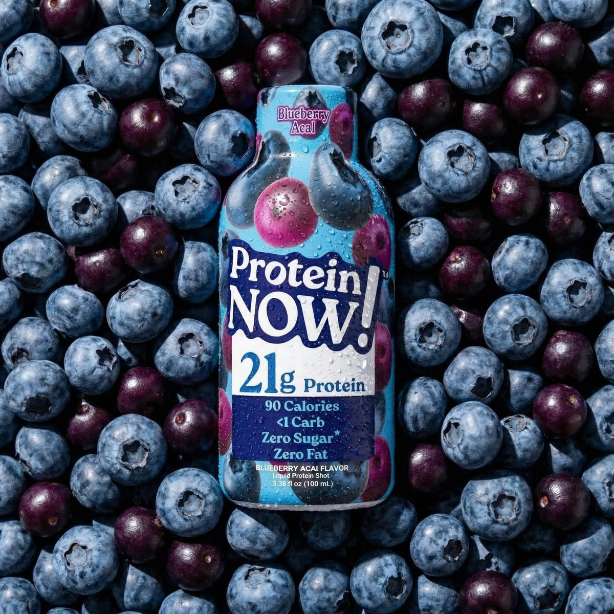 Protein Now Liquid 3 oz. Protein Shot By NutraBio– 21g Protein, 0 Carbs, 0 Fat, GLP-1 Support, Ready-to-Drink, No Refrigeration, Whey & Collagen Protein for Hair, Skin & Nails, On-the-Go Nutrition- Orange Mango